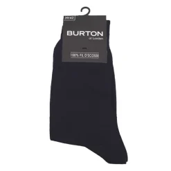 1 paire de chaussettes oliviero 100% fil d'ecosse Homme BURTON OF LONDON