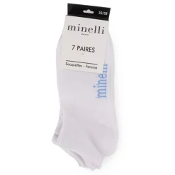 7 paires de socquettes rafika t 36/38 - 39/41 Femme MINELLI