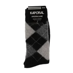 Arsene paire de chaussettes homme jacquard chaleur Homme KAPORAL