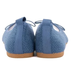 Ballerines tissu apolina effet crochet avec noeud Femme MANOUKIAN