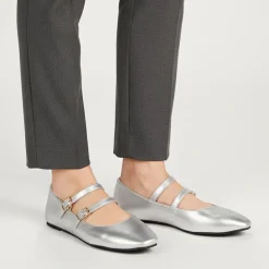 Ballerines zayanita double brides avec boucles Femme BURTON OF LONDON