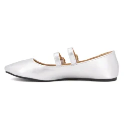 Ballerines zayanita double brides avec boucles Femme BURTON OF LONDON