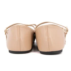 Ballerines zayanita double brides avec boucles Femme BURTON OF LONDON