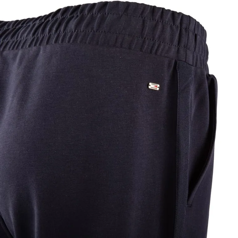 Bas de jogging droit bleu foncé Femme TOMMY HILFIGER
