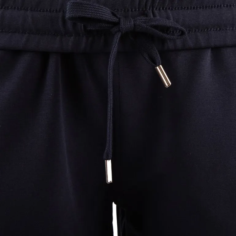 Bas de jogging droit bleu foncé Femme TOMMY HILFIGER