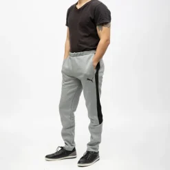 Bas de jogging medium gray heathe evostripe Homme PUMA