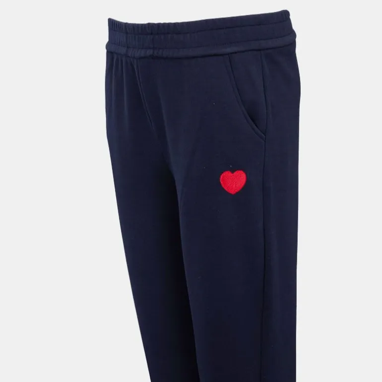 Bas de jogging ultra doux chanda avec coeur brodé Femme BURTON OF LONDON