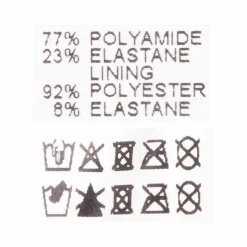 Bas de maillot de bain motif feuille Femme BELCOR