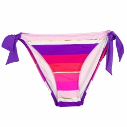 Bas de maillot de bain rayé multicolore Femme CHERRY BEACH