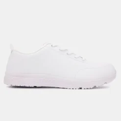 Basket blanche en toile t40/46 Homme SCHOLL