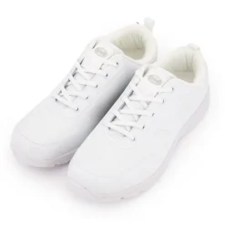 Basket blanche en toile t40/46 Homme SCHOLL