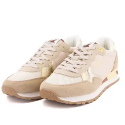 Basket brit heritage off lac pls31474 Femme PEPE JEANS