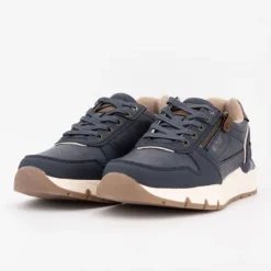 Basket cognac 15m0051003 t41/46 Homme MUSTANG