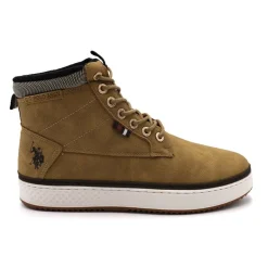 Basket montante mokka Homme US POLO