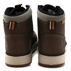 Basket montante mokka Homme US POLO