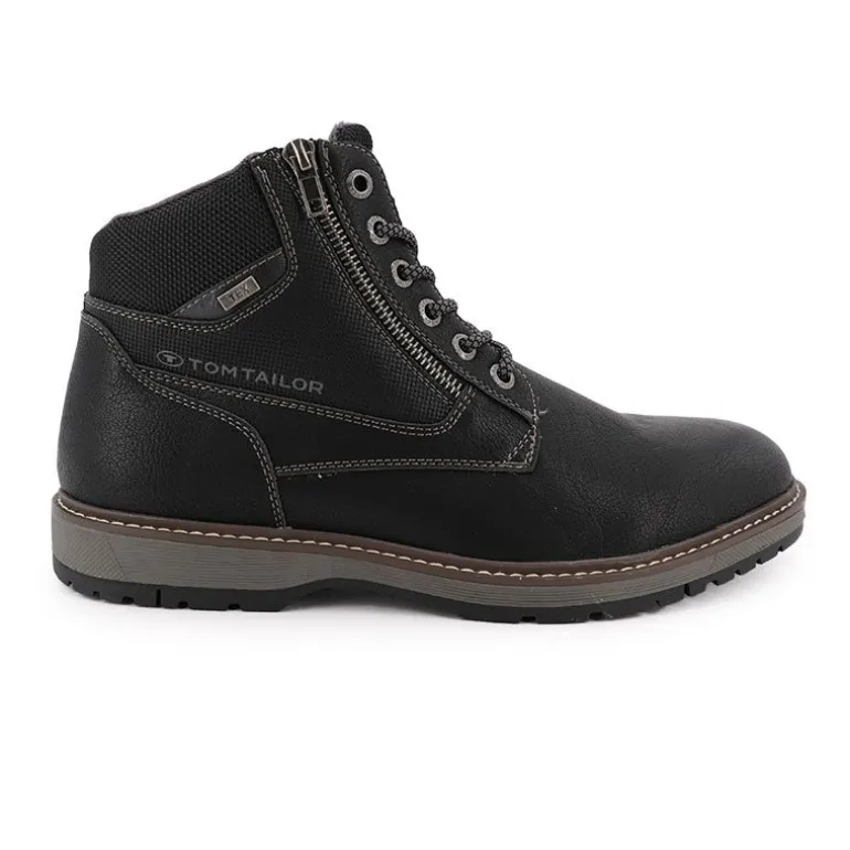 Basket Montante Noire Homme TOM TAILOR