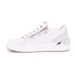 Basket white/silver t35/41 Femme sportwear KEYS