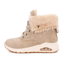 Baskets à lacets doublure fourrée ysma Femme BURTON OF LONDON