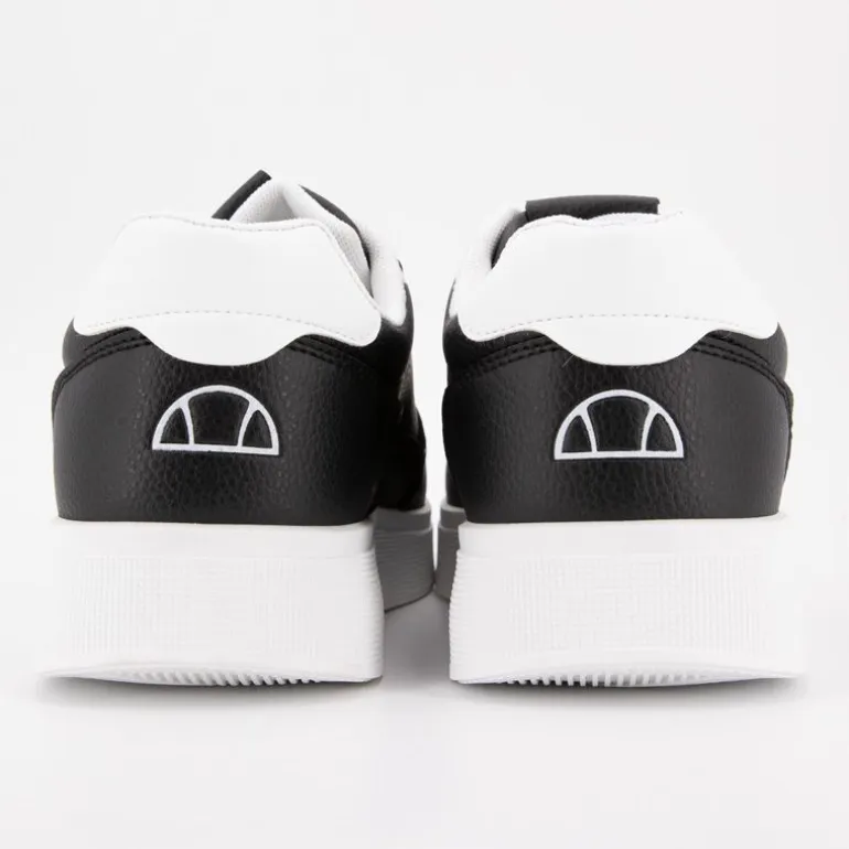 Baskets avec lacets semelle épaisse logo imprimé bleu marine Homme ELLESSE