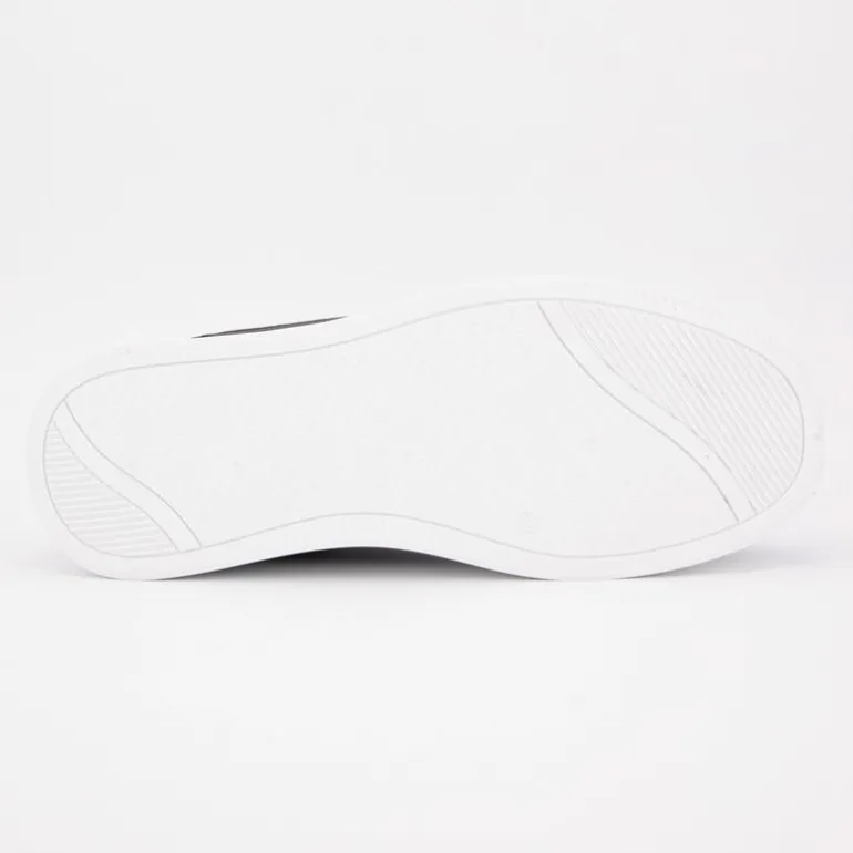 Baskets avec lacets semelle épaisse logo imprimé bleu marine Homme ELLESSE