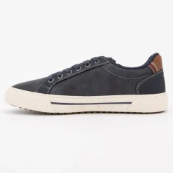 Baskets basses à lacets avec zip Homme MUSTANG