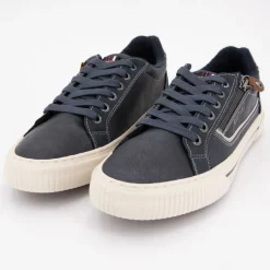 Baskets basses à lacets avec zip Homme MUSTANG