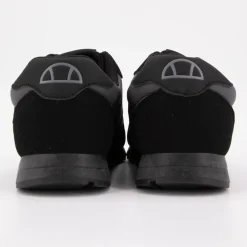 Baskets basses à lacets bi matière effet daim et similicuir lisse Homme ELLESSE