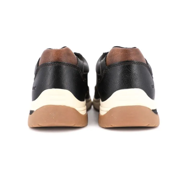 Baskets basses en tissu semelle blanche Homme ROMIKA