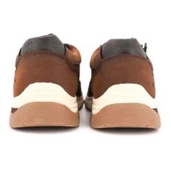 Baskets basses en tissu semelle blanche Homme ROMIKA