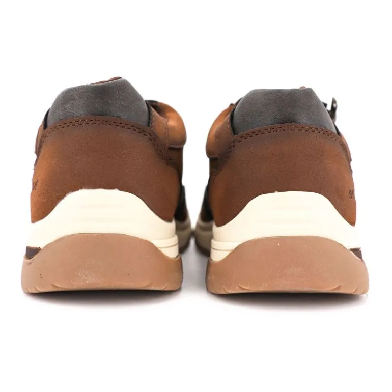 Baskets basses en tissu semelle blanche Homme ROMIKA