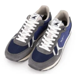 Baskets basses suédine mud bro à lacets Homme PEPE JEANS