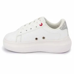 Baskets blanc argent helis 004k Enfant US POLO