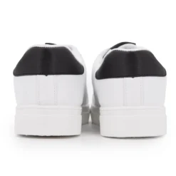 Baskets blanches avec surpiqures Femme TOM TAILOR