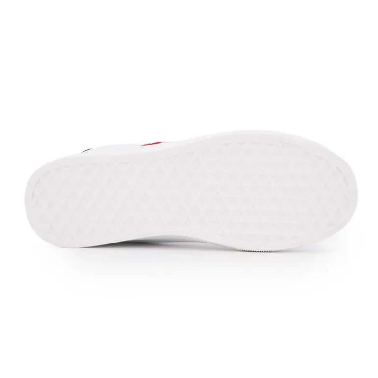 Baskets blanches avec surpiqures Femme TOM TAILOR