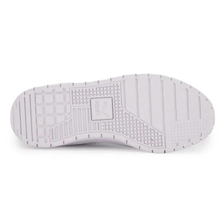 Baskets blanches Cali Dream GL junior ornée de coeurs argentés Femme, Enfant PUMA