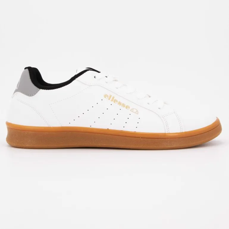 Baskets blanches semelle gomme intérieur noir Homme ELLESSE