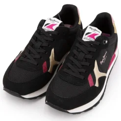 Baskets brit club g à pailettes Enfant PEPE JEANS