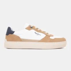Baskets camden nature suédine marron clair Homme PEPE JEANS