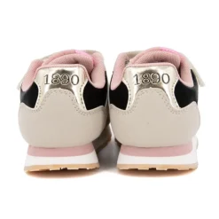 Baskets colorées à scratch similicuir Enfant US POLO