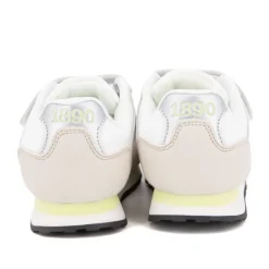 Baskets colorées à scratch similicuir Enfant US POLO