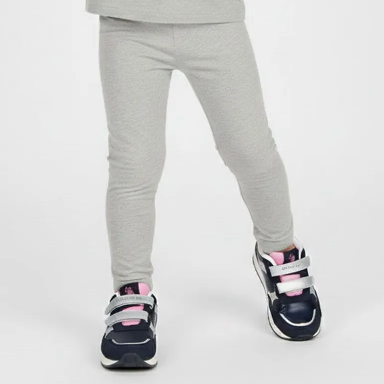 Baskets colorées à scratch similicuir Enfant US POLO