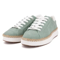 Baskets couleur menthe avec corde Femme TOM TAILOR