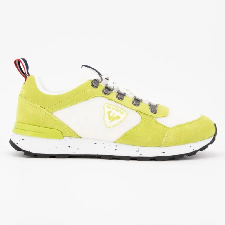 Baskets cuir à lacets héritage semelle à motif Femme ROSSIGNOL