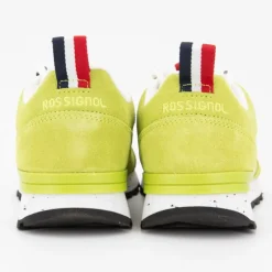 Baskets cuir à lacets héritage semelle à motif Femme ROSSIGNOL