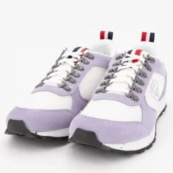 Baskets cuir à lacets héritage semelle à motif Femme ROSSIGNOL