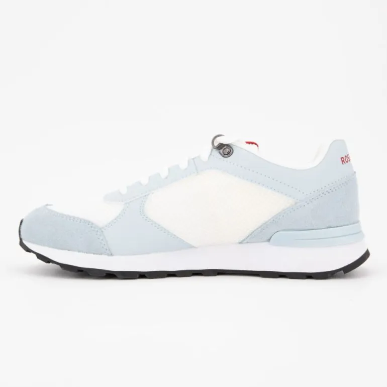 Baskets cuir à lacets héritage semelle à motif Femme ROSSIGNOL