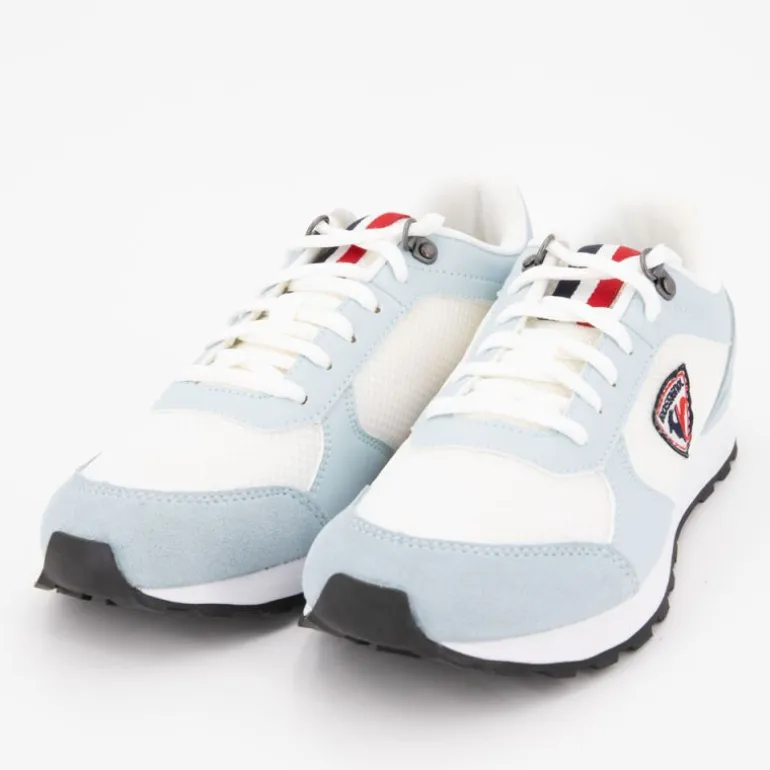 Baskets cuir à lacets héritage semelle à motif Femme ROSSIGNOL