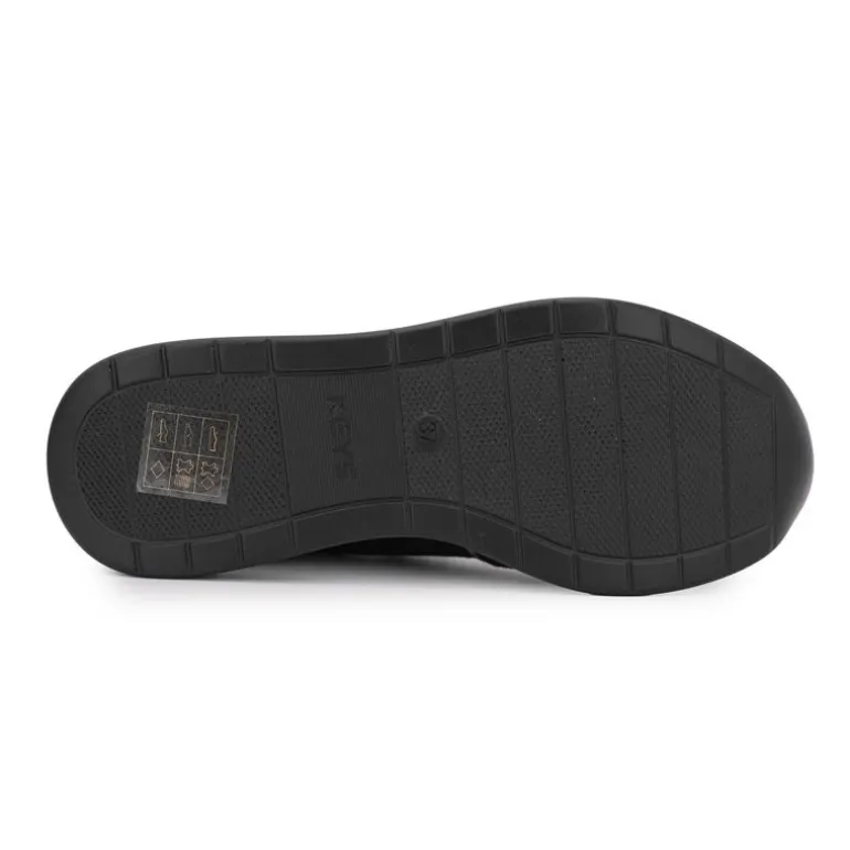 Baskets cuir compensées semelle contrastée Femme KEYS