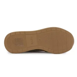 Baskets cuir compensées semelle contrastée Femme KEYS