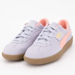 Baskets cuir daim à lacets palermo junior Enfant PUMA